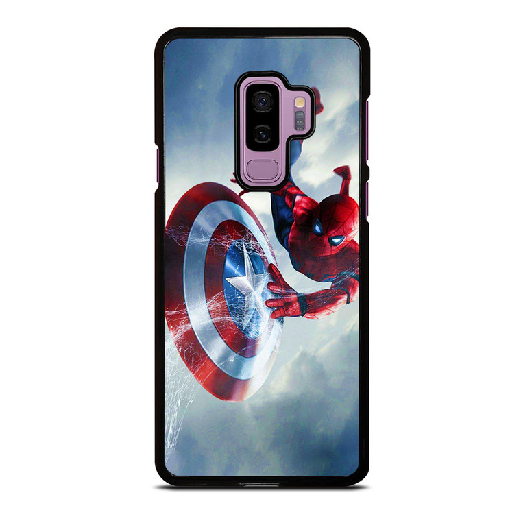 SPIDERMAN X CAPTAIN AMERICA Samsung Galaxy S9 Plus Case Cover
