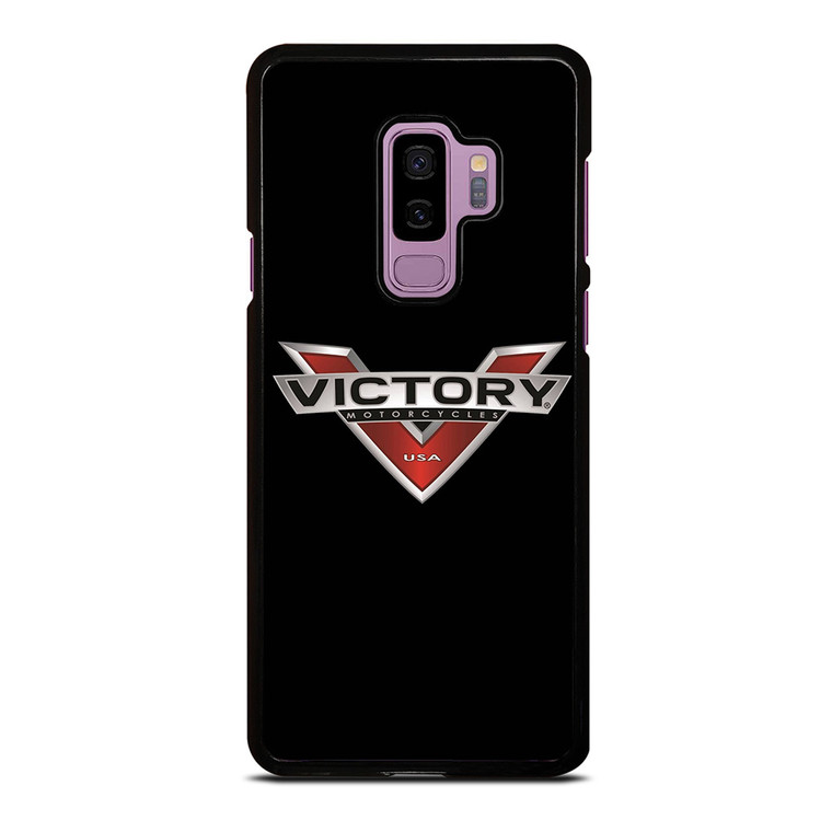 VICTORY MOTORCYCLES USA BLACK Samsung Galaxy S9 Plus Case Cover