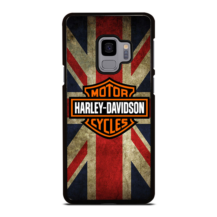 HARLEY DAVIDSON BRITISH UNION JACK Samsung Galaxy S9 Case Cover