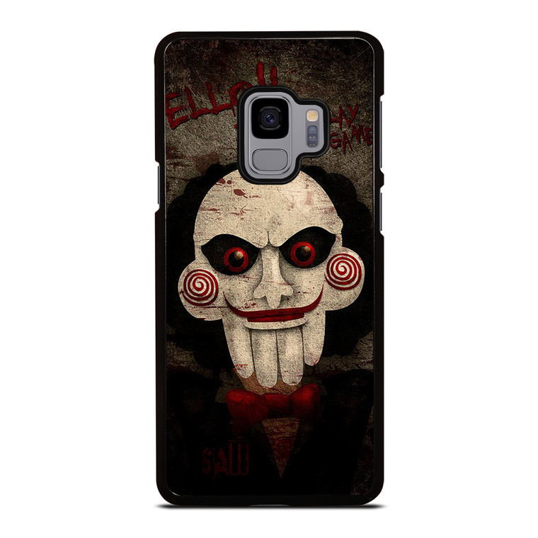 JIGSAW MOVIES I WANNA PLAY A GAME Samsung Galaxy S9 Case Cover