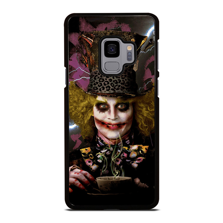 MAD HATTER ALICE IN WONDERLAND MOVIES Samsung Galaxy S9 Case Cover