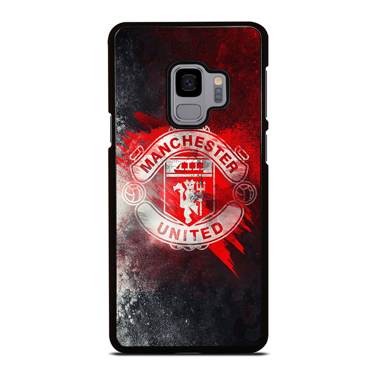 MANCHESTER UNITED FOOTBALL CLUB LOGO Samsung Galaxy S9 Case Cover