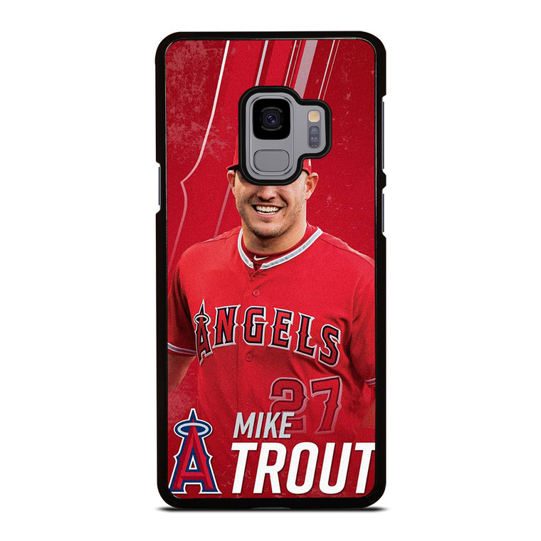 MIKE TROUT LOS ANGELES ANGELS BASEBALL 2 Samsung Galaxy S9 Case Cover
