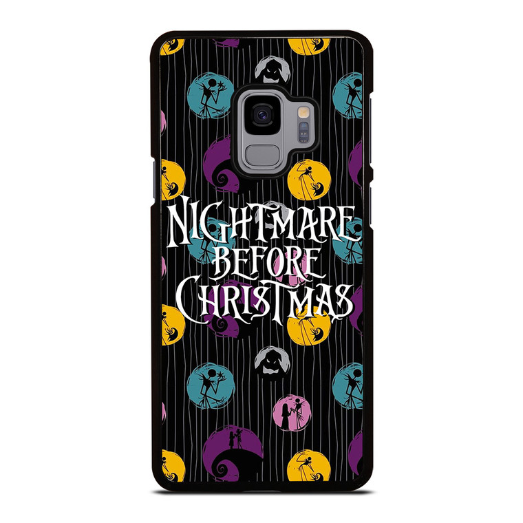 NIGHTMARE BEFORE CHRISTMAS PATTERN Samsung Galaxy S9 Case Cover