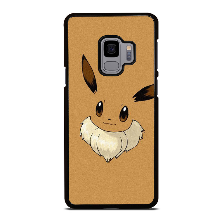 POKEMON CUTE EEVEE FLAT Samsung Galaxy S9 Case Cover