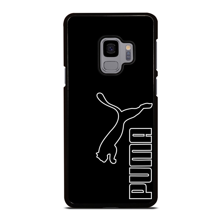 PUMA LOGO BLACK Samsung Galaxy S9 Case Cover