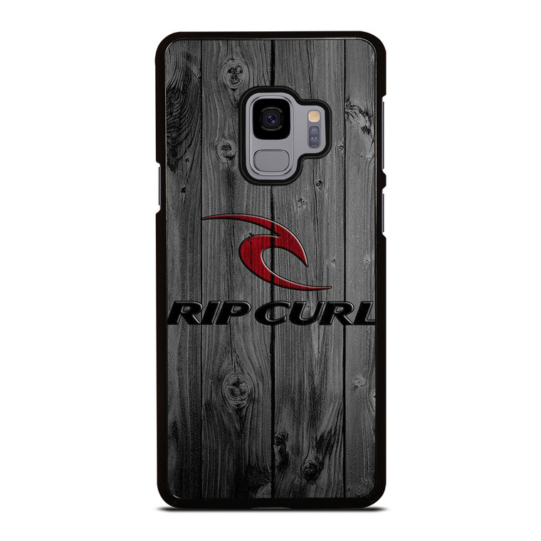RIP CURL SURFING WOODEN LOGO Samsung Galaxy S9 Case Cover