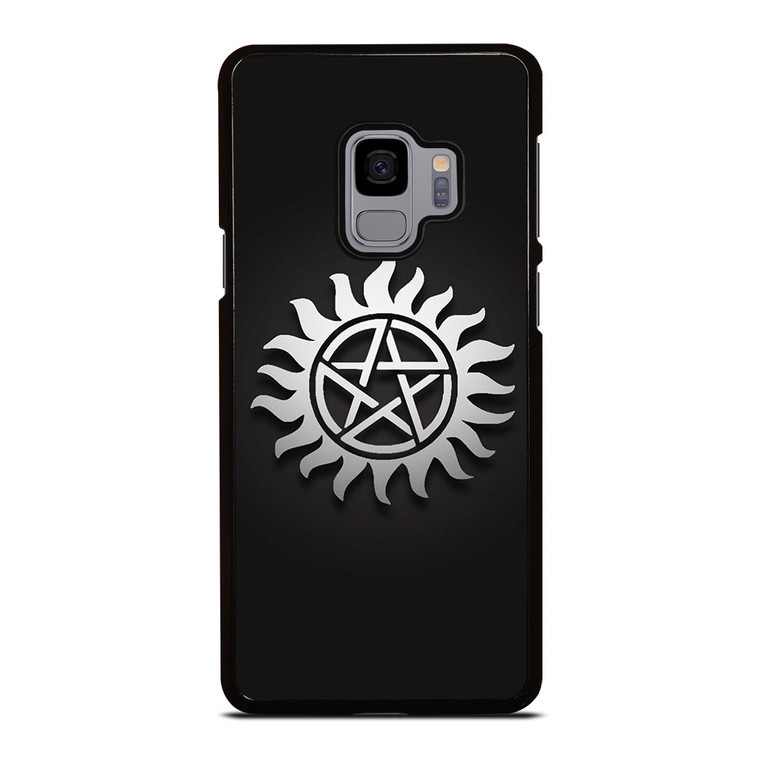SUPERNATURAL METAL LOGO Samsung Galaxy S9 Case Cover SUPERNATURAL METAL LOGO Samsung Galaxy S9 Case Cover