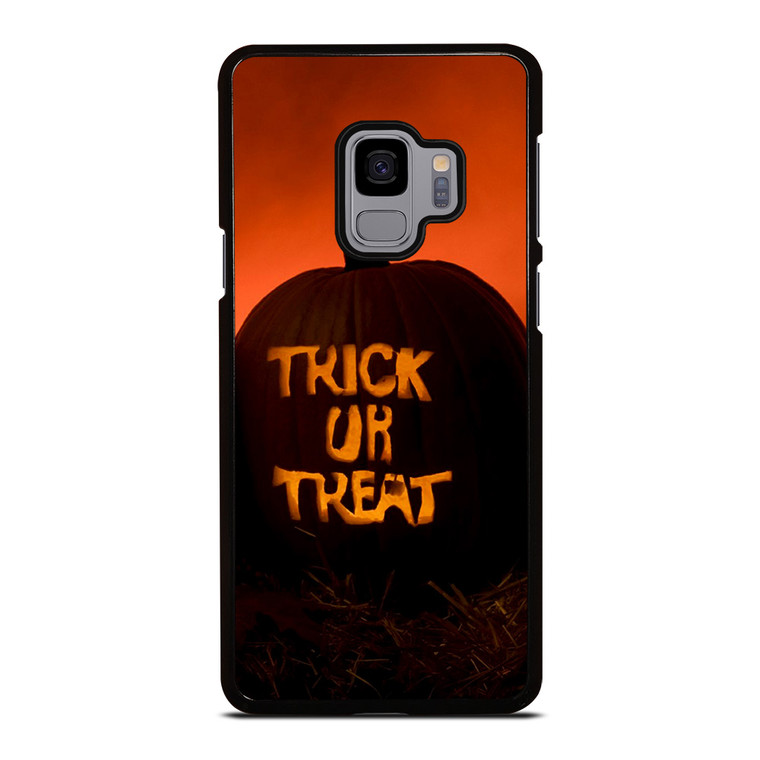 TRICK OR TREAT HALLOWEEN PUMPKIN Samsung Galaxy S9 Case Cover