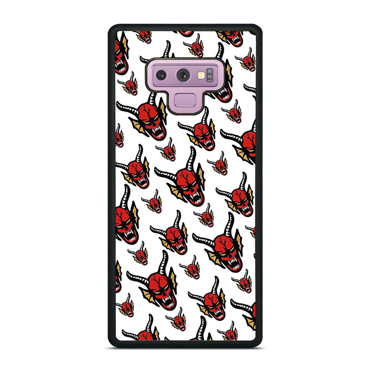 HELLFIRE CLUB STRANGER THINGS PATTERN Samsung Galaxy Note 9 Case Cover
