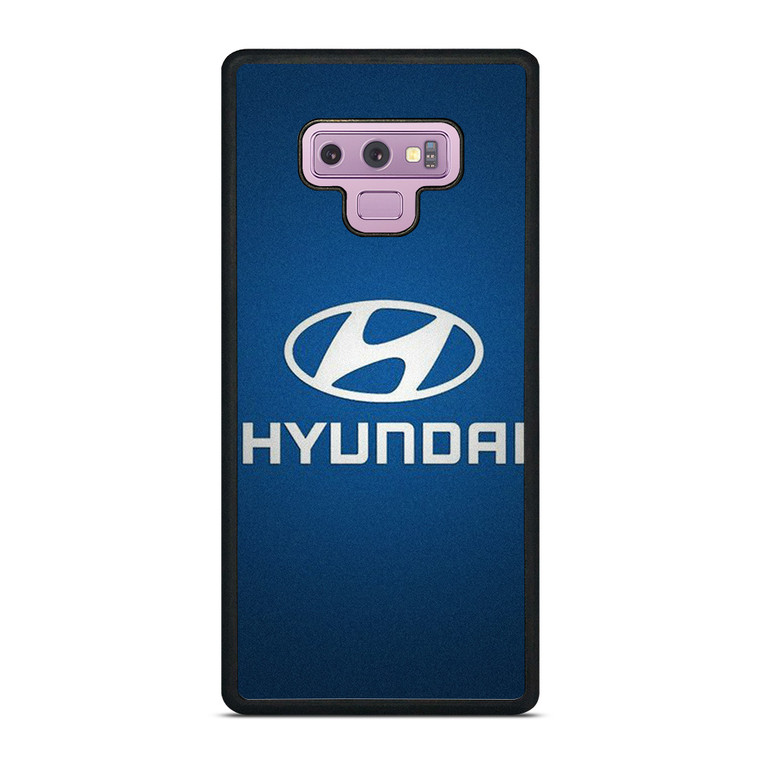 HYUNDAI MOTOR BLUE LOGO Samsung Galaxy Note 9 Case Cover