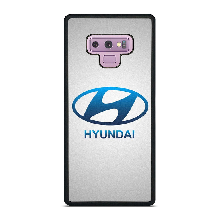 HYUNDAI SILVER LOGO Samsung Galaxy Note 9 Case Cover