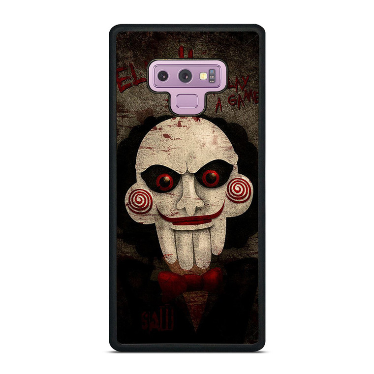 JIGSAW MOVIES I WANNA PLAY A GAME Samsung Galaxy Note 9 Case Cover