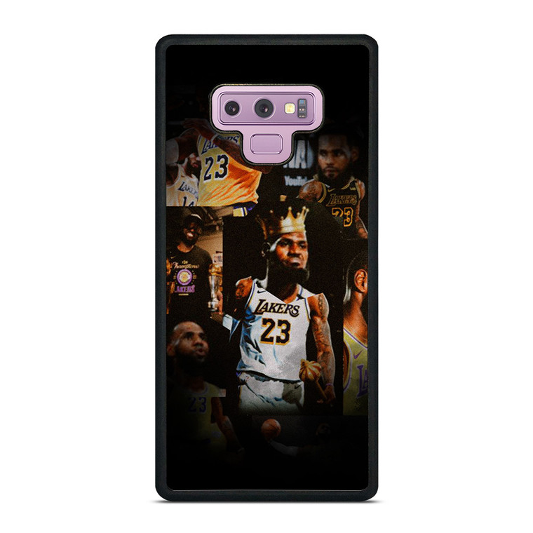 LEBRON JAMES LAKERS COLLAGE Samsung Galaxy Note 9 Case Cover LEBRON JAMES LAKERS COLLAGE Samsung Galaxy Note 9 Case Cover