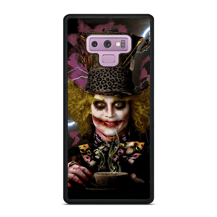 MAD HATTER ALICE IN WONDERLAND MOVIES Samsung Galaxy Note 9 Case Cover