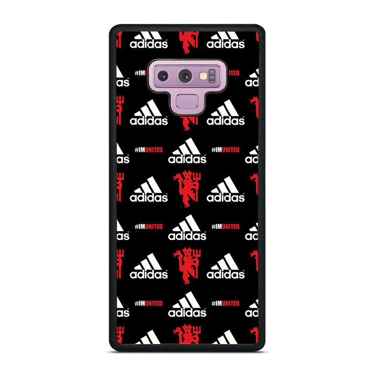 MANCHESTER UNITED ADIDAS PATTERN Samsung Galaxy Note 9 Case Cover MANCHESTER UNITED ADIDAS PATTERN Samsung Galaxy Note 9 Case Cover
