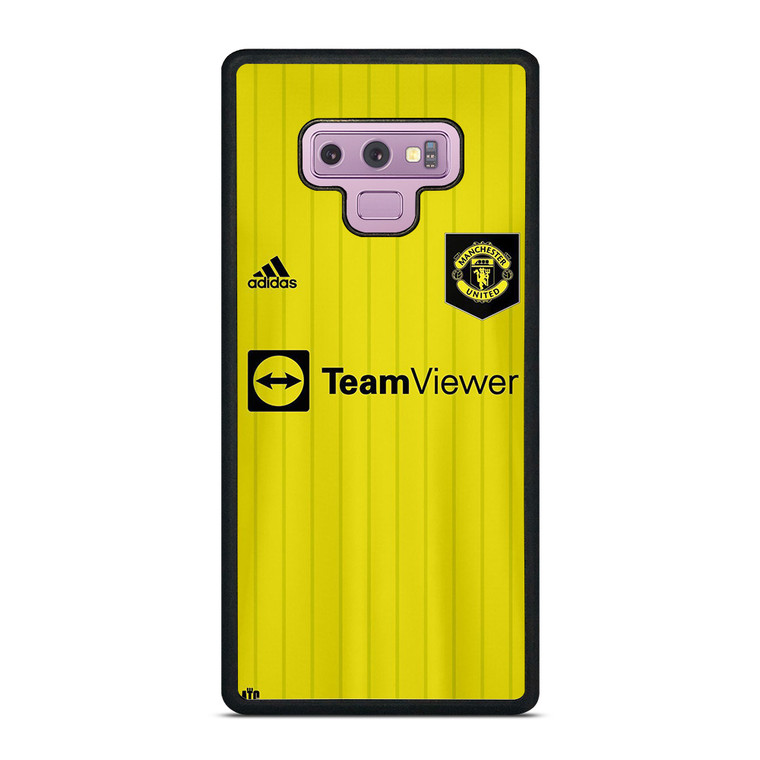 MANCHESTER UNITED GREEN AWAY JERSEY Samsung Galaxy Note 9 Case Cover MANCHESTER UNITED GREEN AWAY JERSEY Samsung Galaxy Note 9 Case Cover