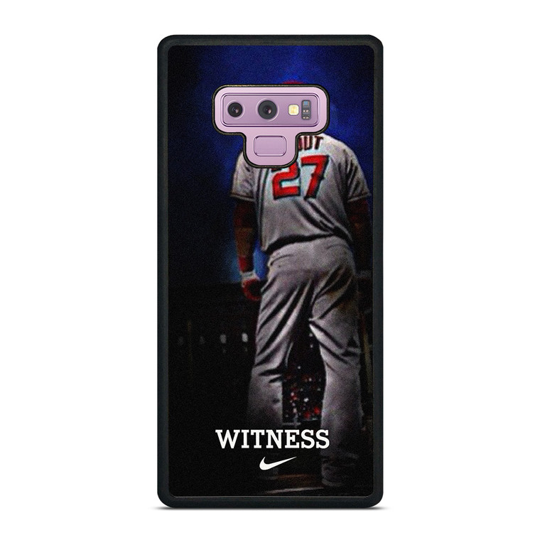 MIKE TROUT LOS ANGELES ANGELS MLB 2 Samsung Galaxy Note 9 Case Cover