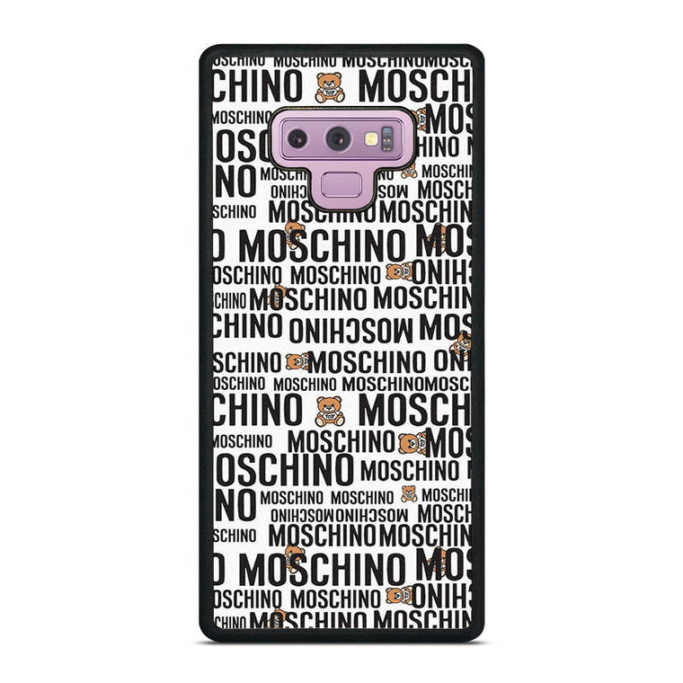 MOSCHINO ABSTRACT LOGO Samsung Galaxy Note 9 Case Cover