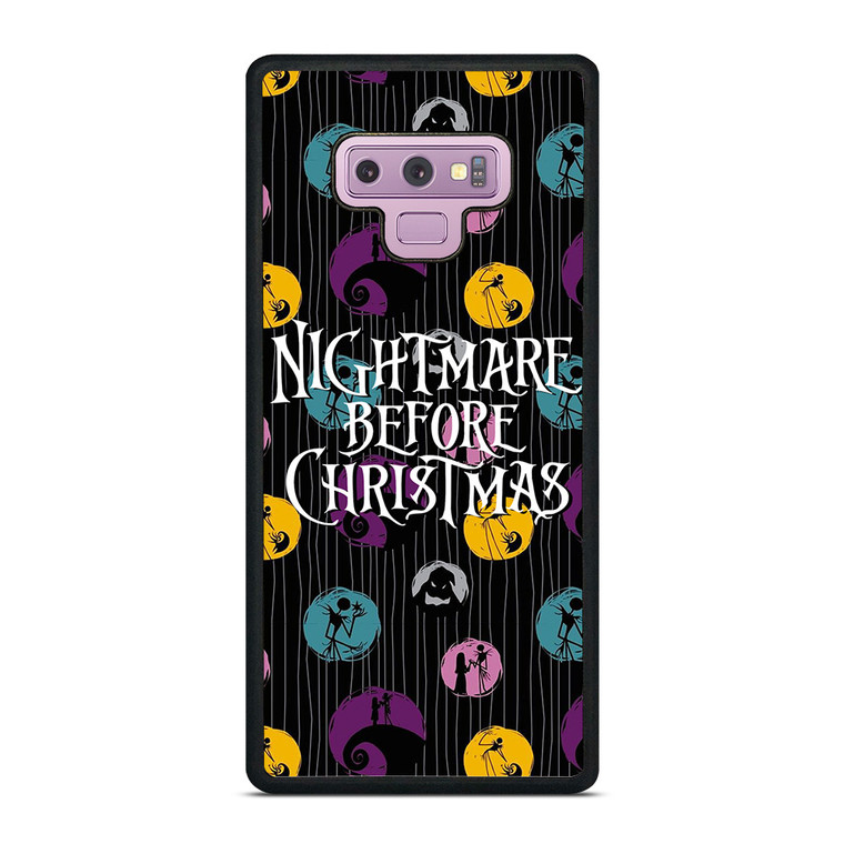 NIGHTMARE BEFORE CHRISTMAS PATTERN Samsung Galaxy Note 9 Case Cover NIGHTMARE BEFORE CHRISTMAS PATTERN Samsung Galaxy Note 9 Case Cover