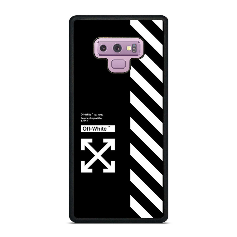 OFF WHITE USA STRIPE Samsung Galaxy Note 9 Case Cover