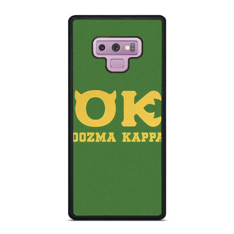 OOZMA KAPPA MONSTER INC LOGO Samsung Galaxy Note 9 Case Cover