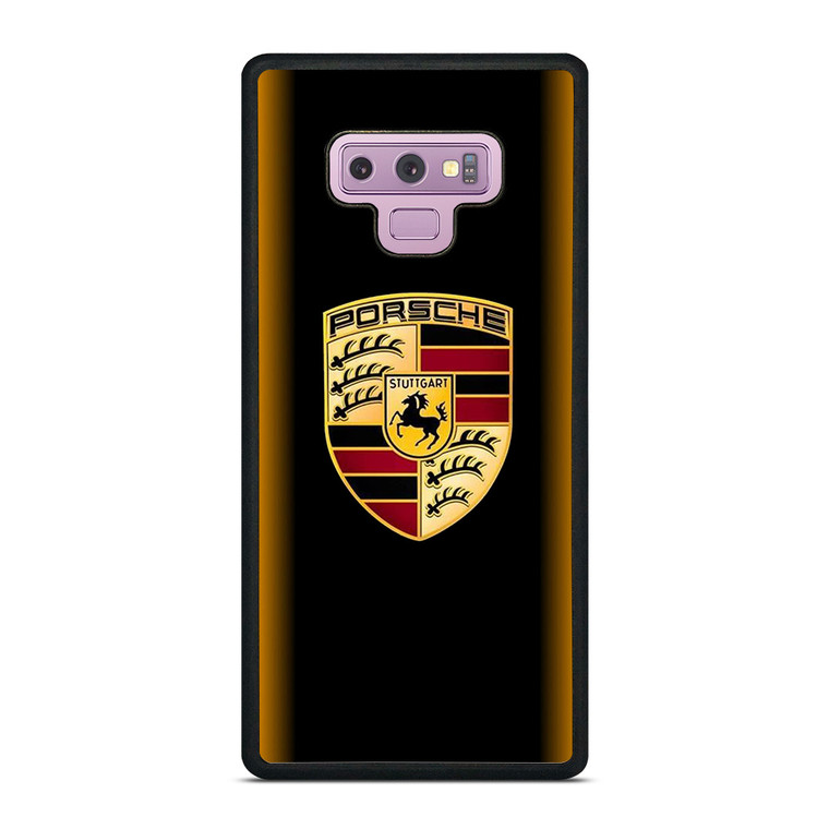 PORSCHE CAR GOLD Samsung Galaxy Note 9 Case Cover