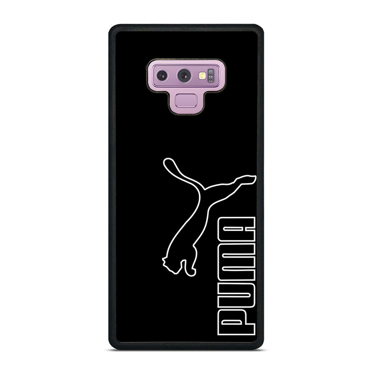 PUMA LOGO BLACK Samsung Galaxy Note 9 Case Cover