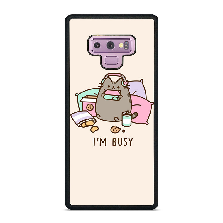 PUSHEEN BUSY CAT Samsung Galaxy Note 9 Case Cover PUSHEEN BUSY CAT Samsung Galaxy Note 9 Case Cover