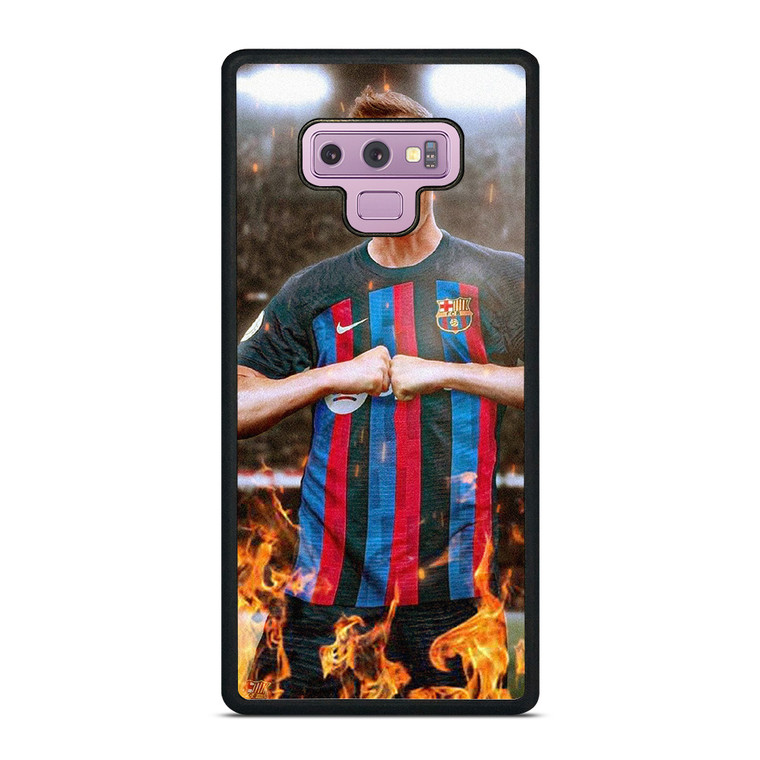 ROBERT LEWANDOWSKI FC BARCELONA Samsung Galaxy Note 9 Case Cover