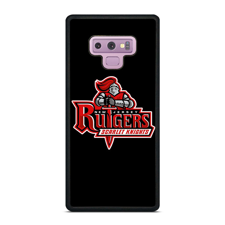 RUTGERS SCARLET KNIGHTS FOOTBALL LOGO Samsung Galaxy Note 9 Case Cover