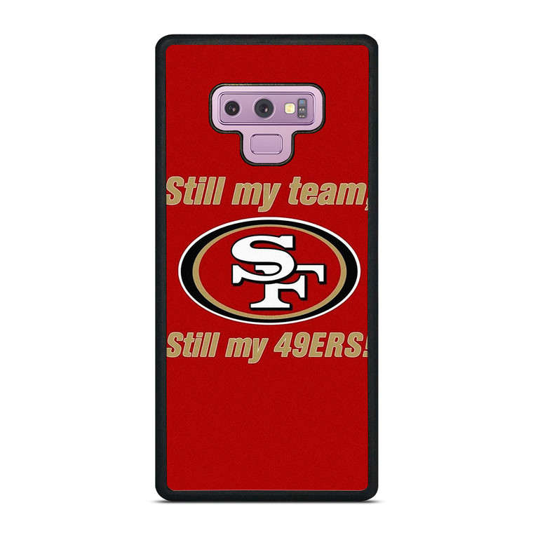 SAN FRANCISCO 49ERS FOOTBALL FANS Samsung Galaxy Note 9 Case Cover