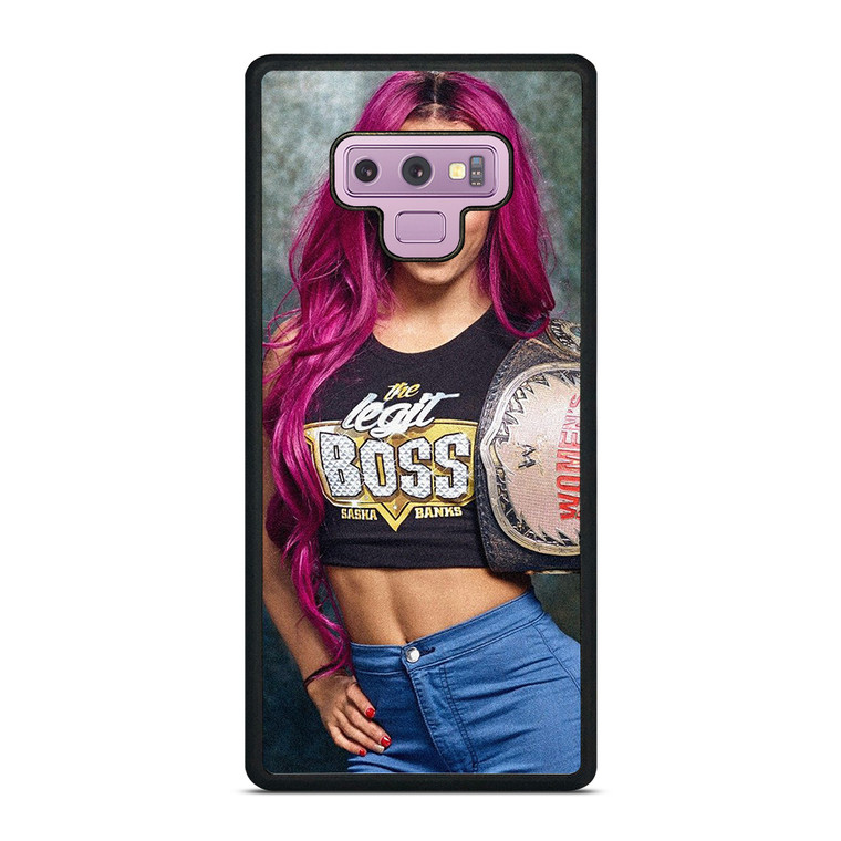 SASHA BANKS WWE WOMAN Samsung Galaxy Note 9 Case Cover
