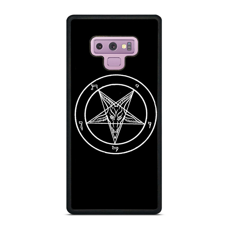 SIGIL OF BAPHOMET SIGN Samsung Galaxy Note 9 Case Cover