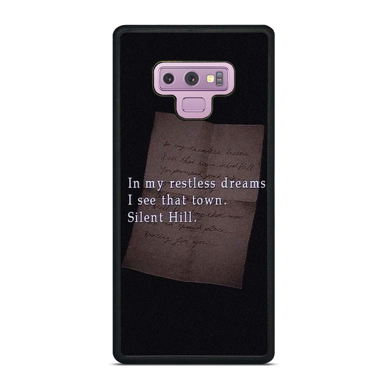 SILENT HILL GAMES LETTER Samsung Galaxy Note 9 Case Cover