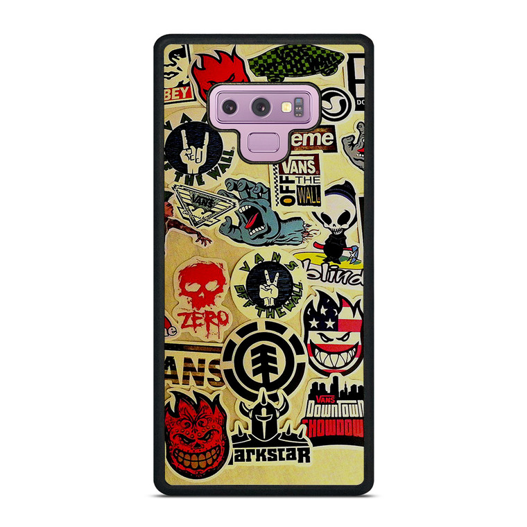 SKATEBOARDS BRAND BOMB Samsung Galaxy Note 9 Case Cover