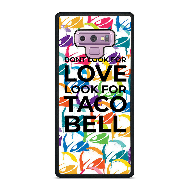 TACO BELL FUNNY QUOTES Samsung Galaxy Note 9 Case Cover