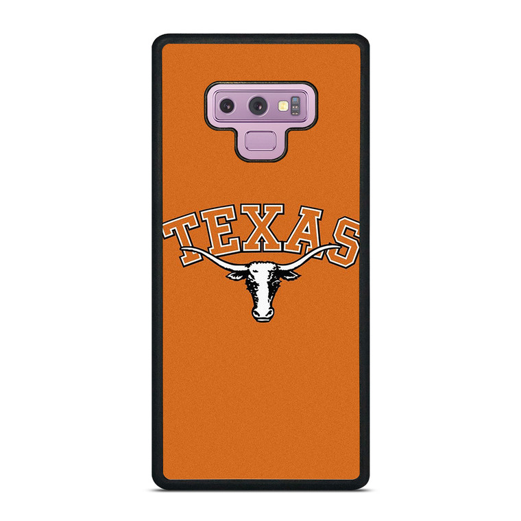 TEXAS LONGHORNS FOOTBALL LOGO 2 Samsung Galaxy Note 9 Case Cover TEXAS LONGHORNS FOOTBALL LOGO 2 Samsung Galaxy Note 9 Case Cover