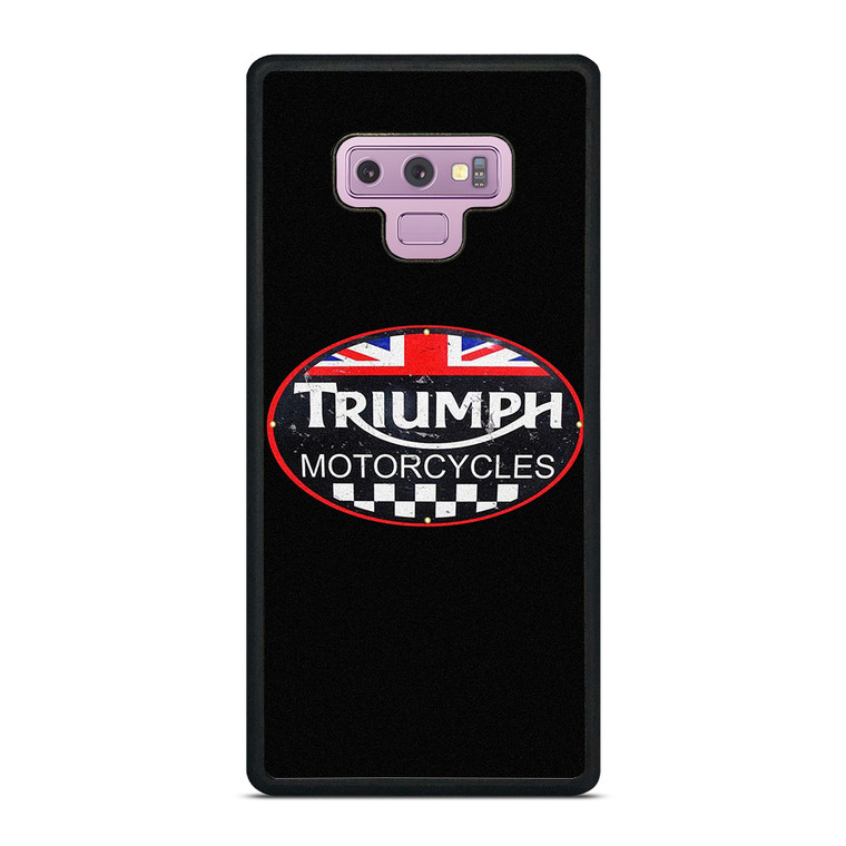 TRIUMPH MOTORCYCLES BADGE Samsung Galaxy Note 9 Case Cover