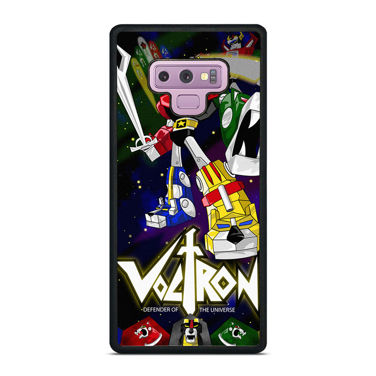 VOLTRON DEFENDER OF THE UNIVERSE ANIMATION Samsung Galaxy Note 9 Case Cover