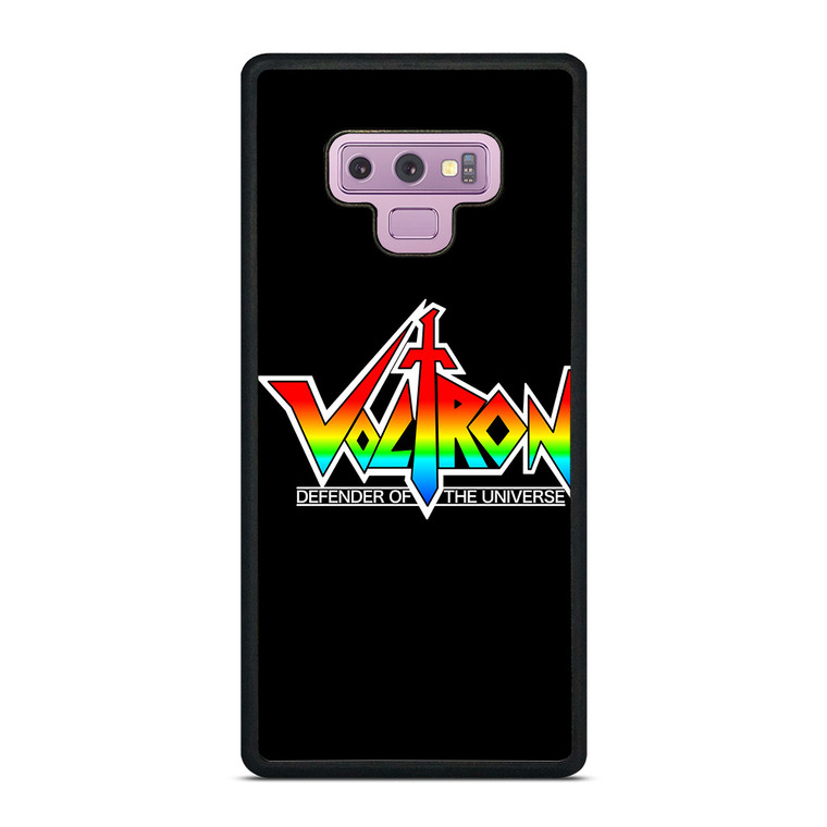 VOLTRON DEFENDER OF THE UNIVERSE LOGO Samsung Galaxy Note 9 Case Cover