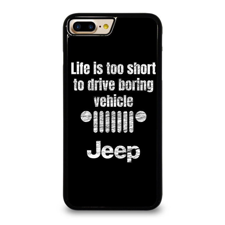 JEEP LIFE FUNNY QUOTES iPhone 7 / 8 Plus Case Cover