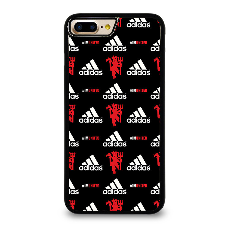 MANCHESTER UNITED ADIDAS PATTERN iPhone 7 / 8 Plus Case Cover