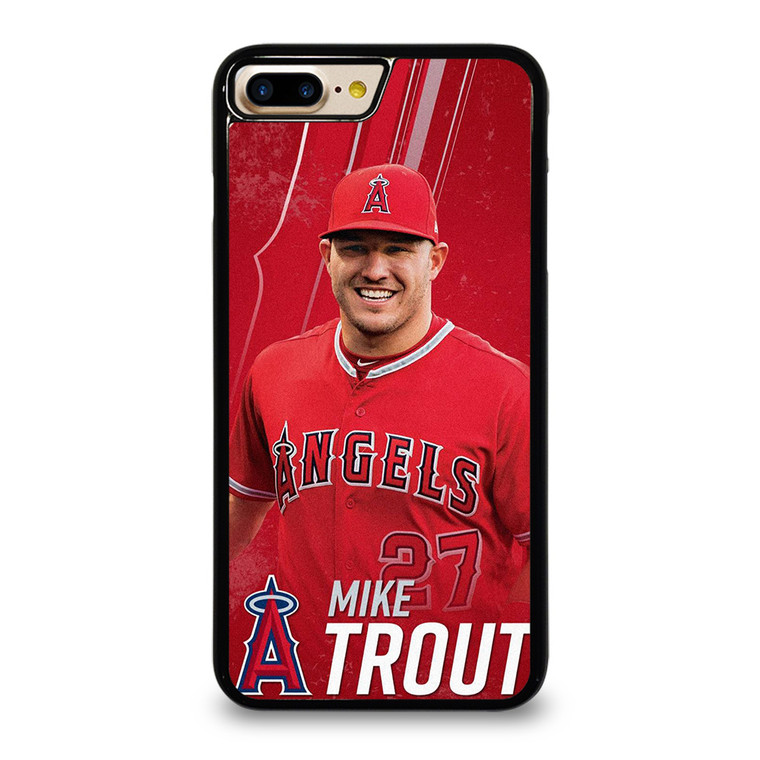 MIKE TROUT LOS ANGELES ANGELS BASEBALL 2 iPhone 7 / 8 Plus Case Cover