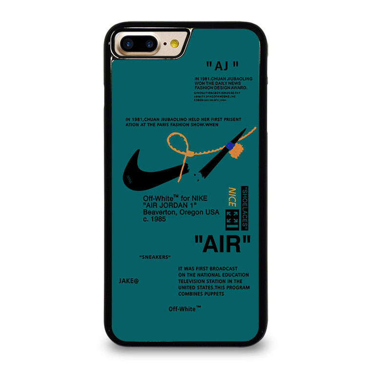 NIKE AIR OFF WHITE TOSCA iPhone 7 / 8 Plus Case Cover