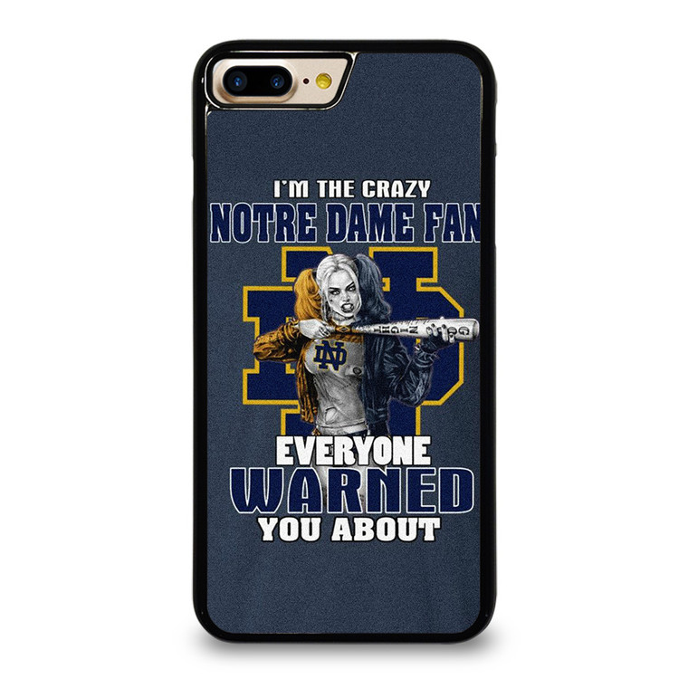 NOTRE DAME FIGHTING HARLEY QUINN iPhone 7 / 8 Plus Case Cover