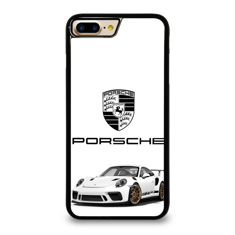 PORSCHE GT3 RS WHITE iPhone 7 / 8 Plus Case Cover