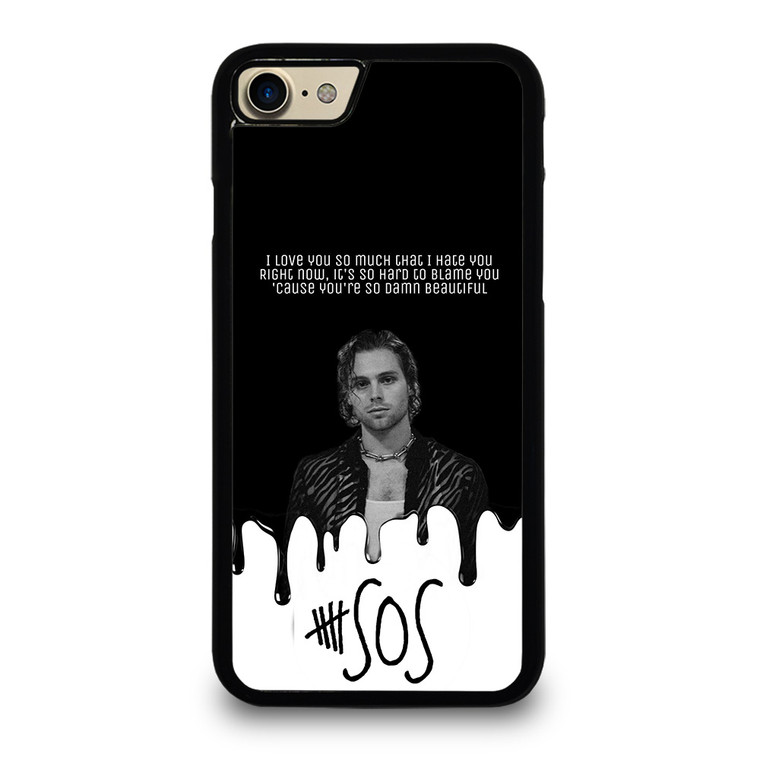 LUKE HEMMINGS 5 SECONDS OF SUMMER QUOTES iPhone 7 / 8 Case Cover