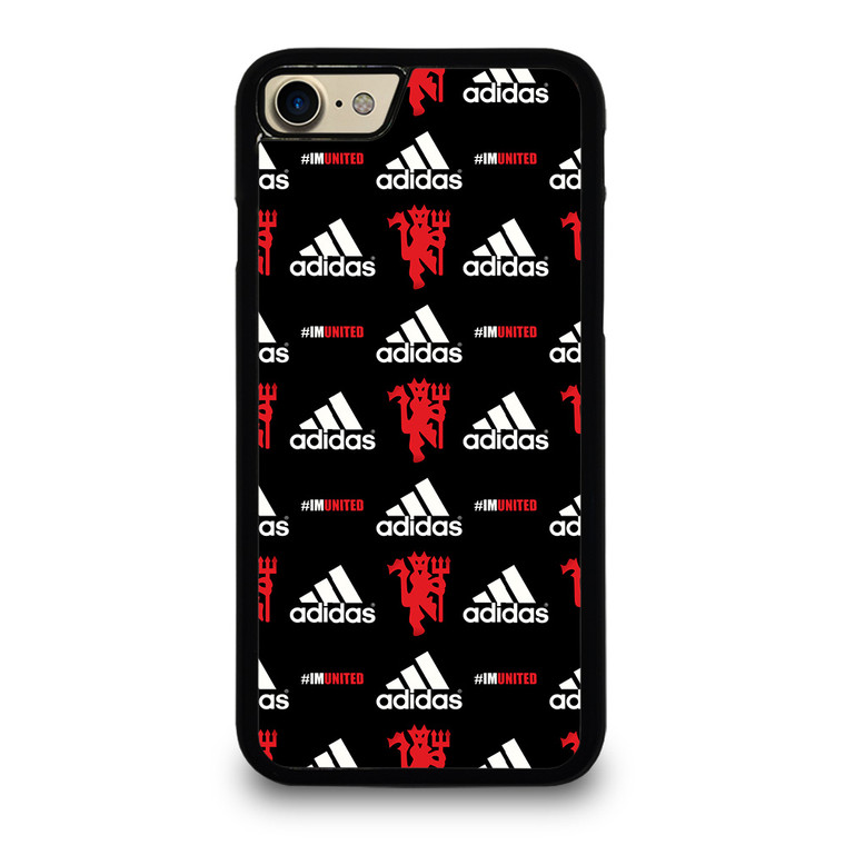 MANCHESTER UNITED ADIDAS PATTERN iPhone 7 / 8 Case Cover
