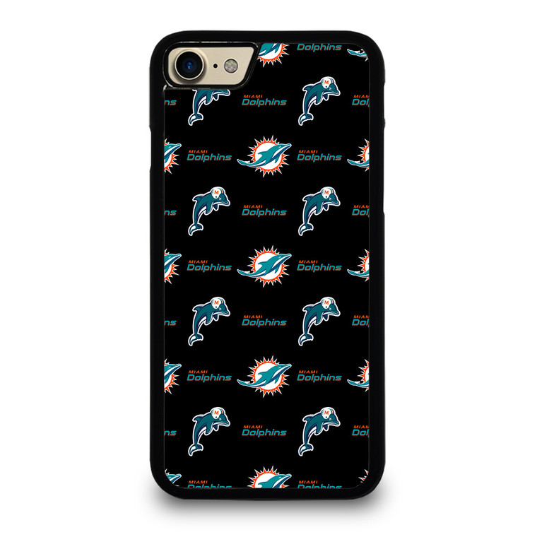 MIAMI DOLPHINS FOOTBALL PATTERN iPhone 7 / 8 Case Cover
